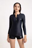  Áo Bơi Nữ Tay Dài Black Befree 