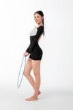  Đồ bơi nữ liền thân tay dài, khoét lưng Bodysuit Aura 