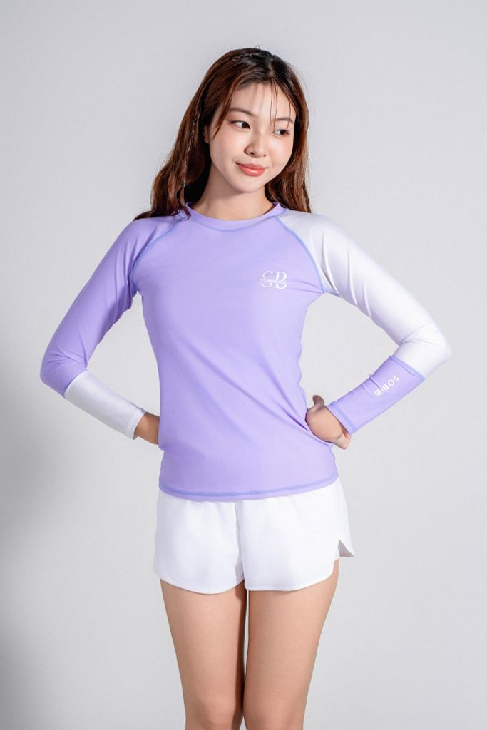 Lavender Chloe Áo bơi nữ tay dài, ảnh 7