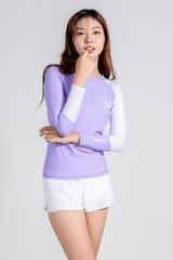 Lavender Chloe Áo bơi nữ tay dài 6