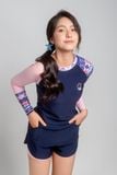  Muse Jolie Áo bơi nữ tay dài chống nắng 