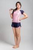  Muse Binky Áo bơi nữ tay ngắn dáng babytee kín đáo 
