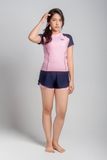  Muse Binky Áo bơi nữ tay ngắn dáng babytee kín đáo 