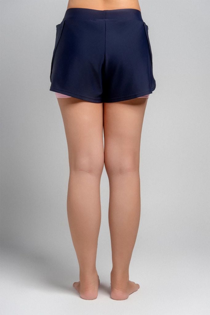 Muse Lenora Quần đi biển nữ short 2 layer kín đáo — 4