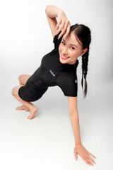 Đồ bơi nữ liền thân tay ngắn kín đáo và chống nắng Sotek™ Lydia 10