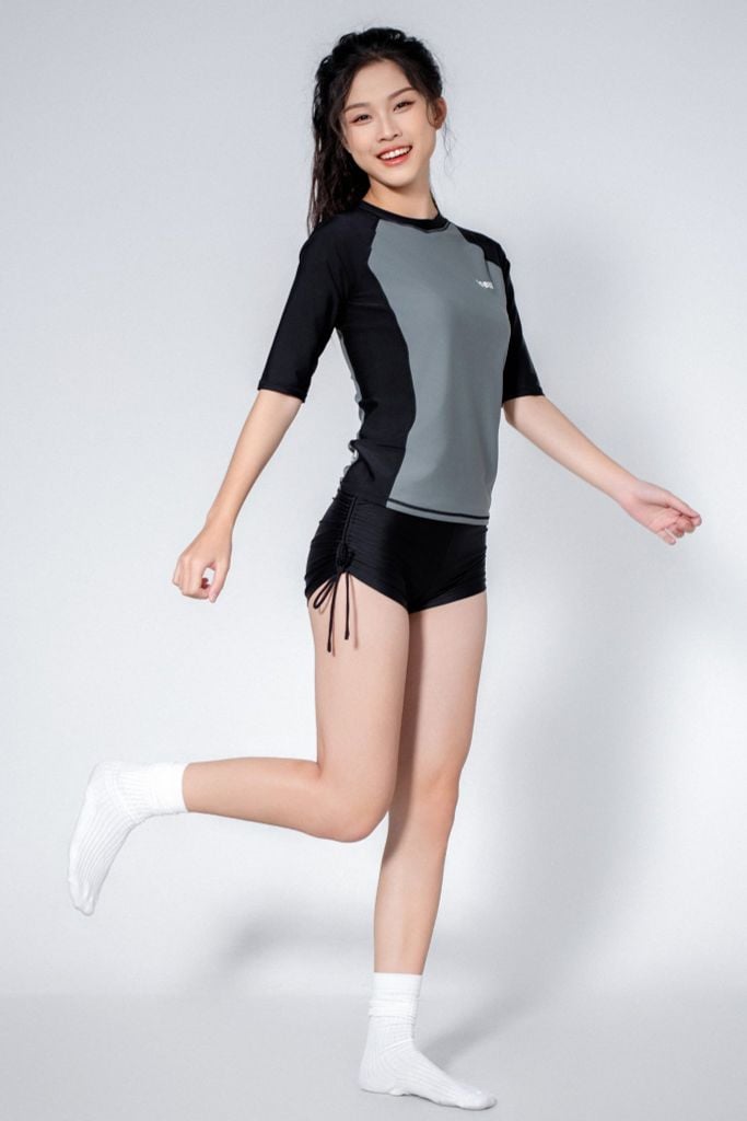 Celina Áo bơi nữ tay lửng — 9