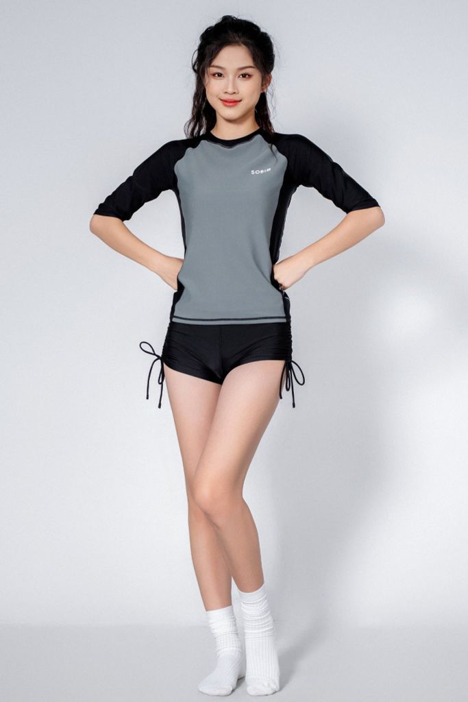 Celina Áo bơi nữ tay lửng — 12