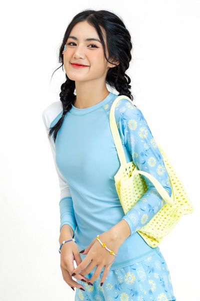  Áo bơi nữ tay dài Iceberg Daisy 