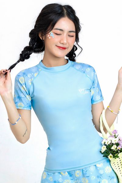  Áo bơi nữ tay ngắn Iceberg Piona 