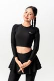  Áo bơi nữ tay dài croptop kín đáo và chống nắng Maya 