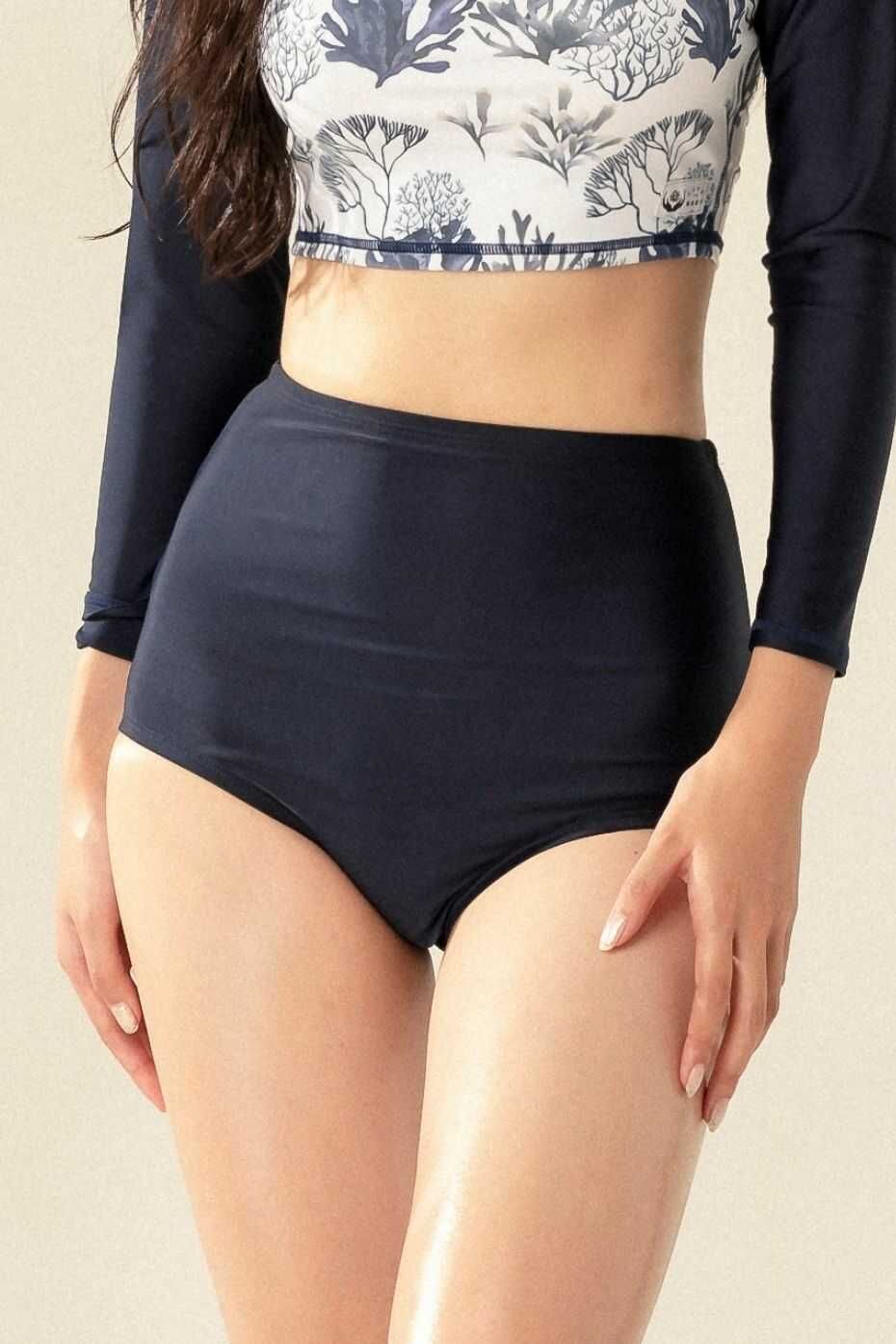  Quần Cạp Cao Coral Dark Navy 