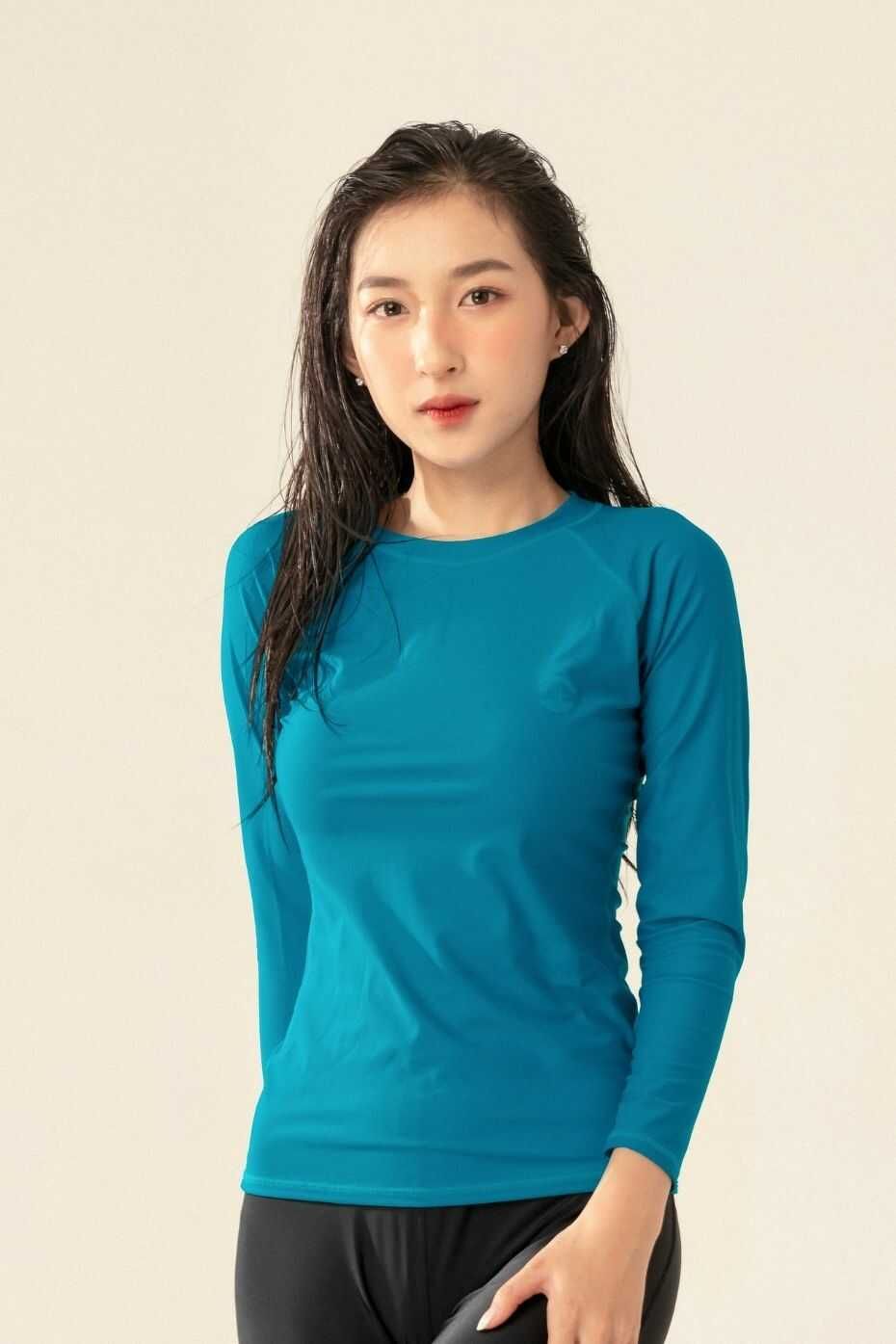  Áo Bơi Nữ Tay Dài Ocean Coral 