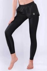 Quần Bơi Dài Nữ Legging Black 2 Layer 1