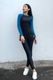 Quần Bơi Dài Nữ Legging Black 2 Layer 