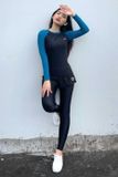  Quần Bơi Dài Nữ Legging Black 2 Layer 