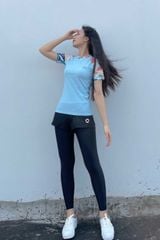 Quần Bơi Dài Nữ Legging Black 2 Layer 11
