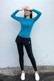 Quần Bơi Dài Nữ Legging Black 2 Layer 