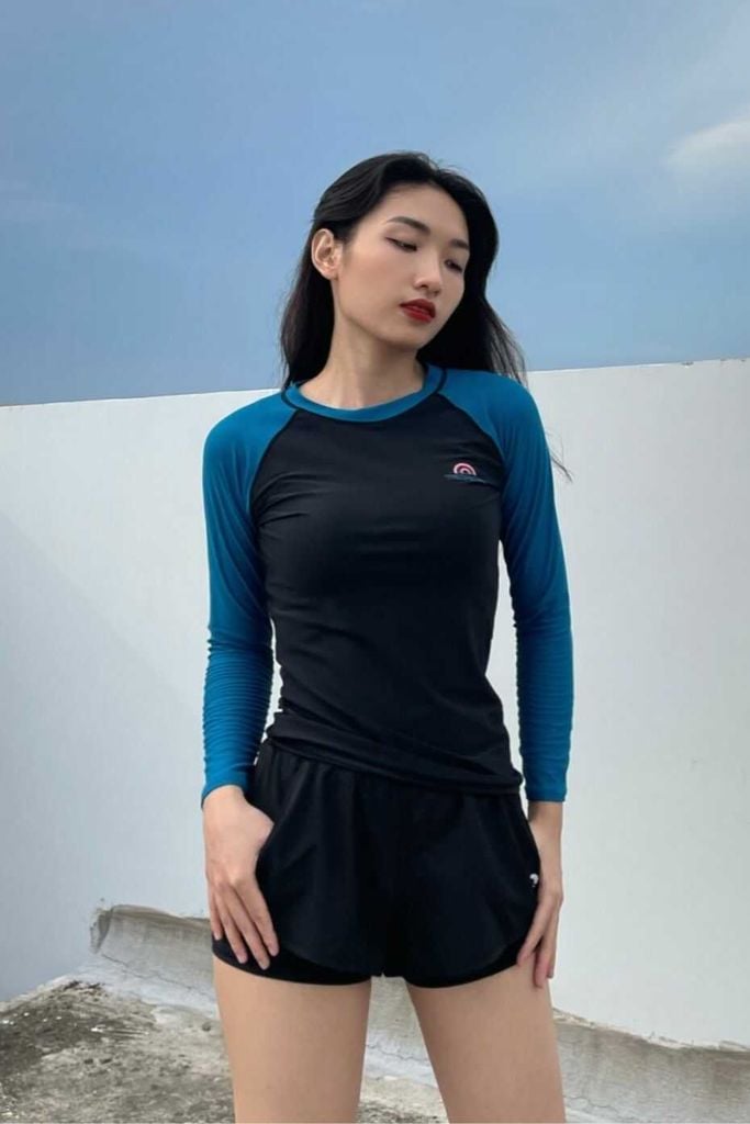 Quần Đi Biển Short Black 2 Layer — 20