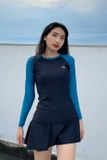  Áo Bơi Nữ Tay Dài Basic Tropical 