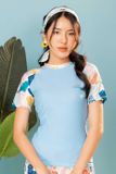  Áo Bơi Nữ Tay Ngắn Short Sleeve Ice Tropical 