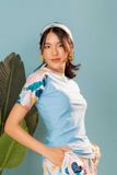  Áo Bơi Nữ Tay Ngắn Short Sleeve Ice Tropical 
