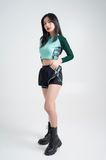  Áo Bơi Nữ Croptop Khóa Kéo Tay Dài - Persistent 