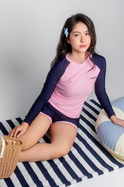  Muse Una Áo bơi nữ tay dài chống nắng 