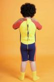  Đồ Bơi Trẻ Em Giữ Nhiệt Wetsuit Short Tropical Yellow 