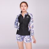  Set Đồ Bơi Nữ White Trop Zip 