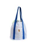  Túi đi biển dây rút White Navy SOBIE 