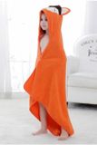  Khăn tắm trẻ em Poncho FOX Orange 