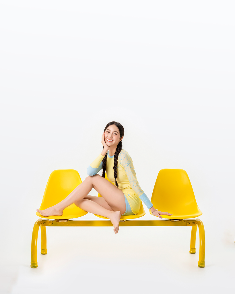 Áo Bơi Nữ Tay Dài kín đáo kín đáo và chống nắng Gorgeous Sol, ảnh 3