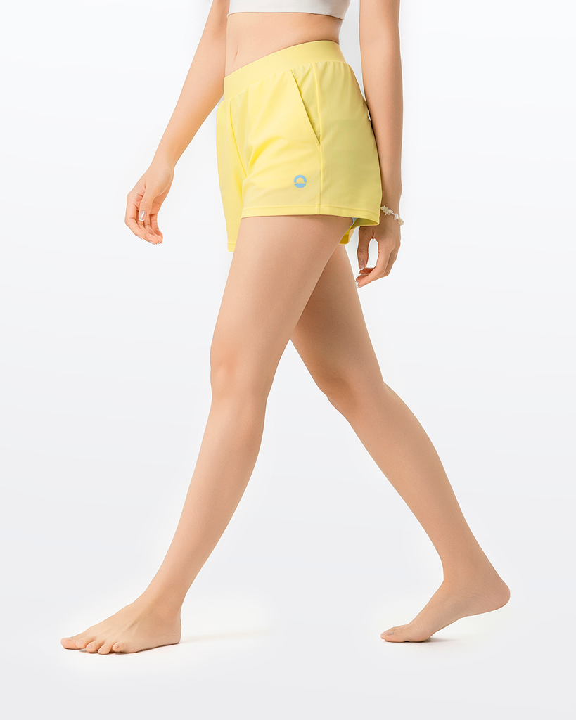 Quần đi biển nữ short 2 layer kín đáo Gorgeous Polaris — 5