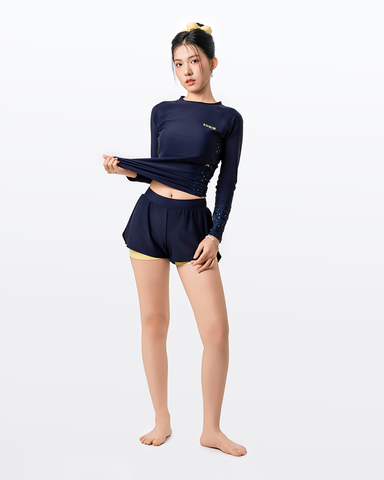  Áo bơi nữ tay dài kín đáo và chống nắng Gorgeous Nova 