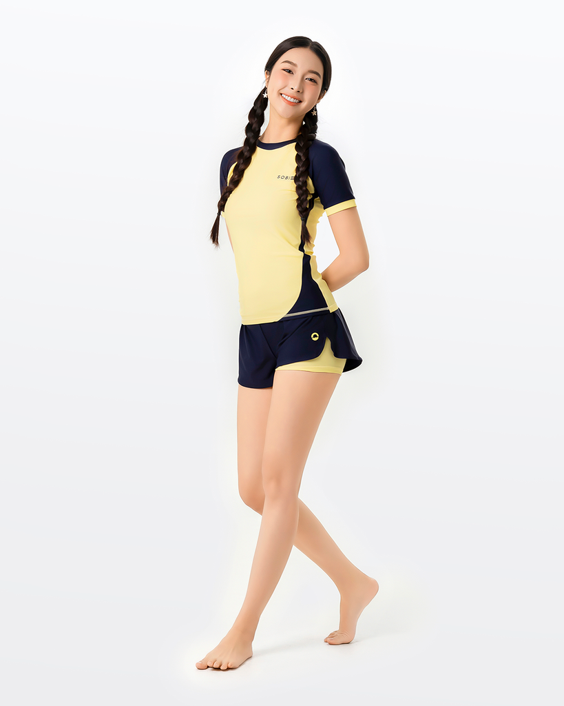 Áo bơi nữ tay ngắn Gorgeous Aquila — 10