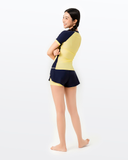  Áo bơi nữ tay ngắn Gorgeous Aquila 