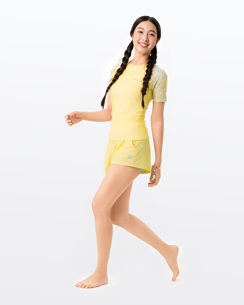Áo bơi nữ tay ngắn Gorgeous Celeste — 11