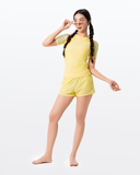  Áo bơi nữ tay ngắn Gorgeous Celeste 