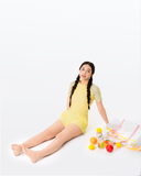  Áo bơi nữ tay ngắn Gorgeous Celeste 