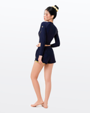  Áo bơi nữ croptop tay dài kín đáo và chống nắng Gorgeous Cel 