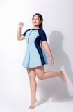  Đồ bơi nữ liền thân khoá kéo tay ngắn Chubby Mia 