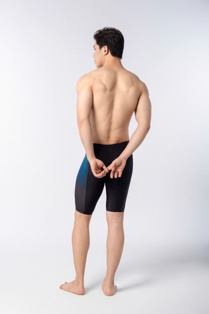 Quần bơi nam chuyên tập luyện Jammer Soendu™ Blue Arrow, ảnh 3