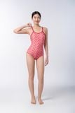  Đồ bơi nữ liền thân chuyên tập luyện Racesuit Y-Back Sotek™ Rose Pattern 