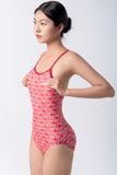  Đồ bơi nữ liền thân chuyên tập luyện Racesuit Y-Back Sotek™ Rose Pattern 