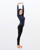  Áo bơi nữ tay dài chống nắng khoá kéo Navy 