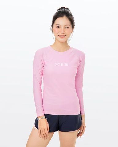  Áo bơi nữ tay dài chống nắng PinkVenom 