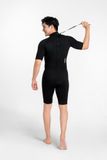  Wetsuit Tide Đồ bơi giữ nhiệt dành cho nam màu đen 1.5mm 