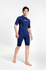 Wetsuit Drift Đồ bơi giữ nhiệt dành cho nam màu navy 1.5mm 6
