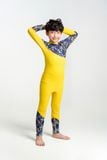  Wetsuit Sea Star Đồ bơi giữ nhiệt dành cho bé trai màu vàng 1.5mm 