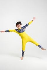 Wetsuit KID Sea Star Đồ bơi giữ nhiệt dành cho bé trai màu vàng 1.5mm 8